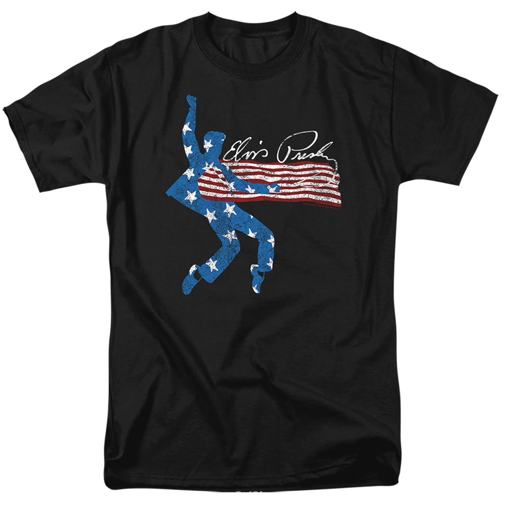 Elvis Presley American Jailhouse Mens T Shirt Black Officially Licensed