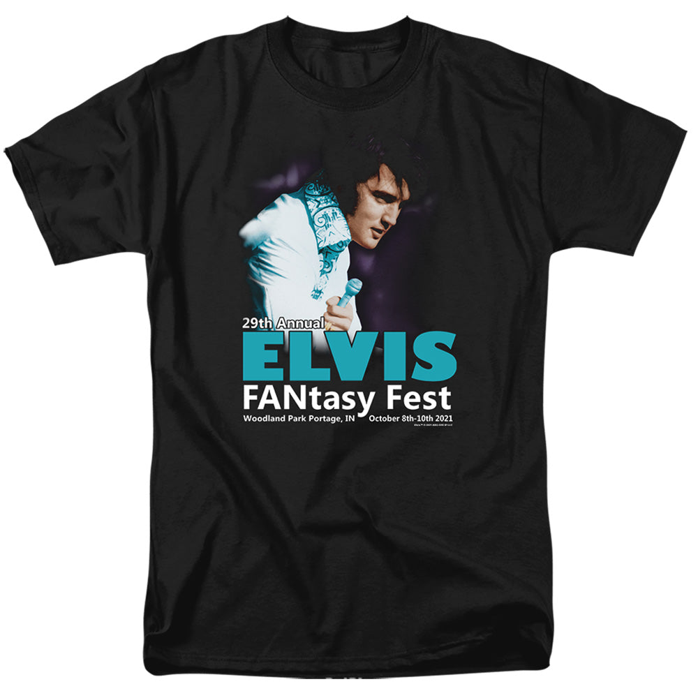 Elvis Presley Fantasy Fest 2021 Mens T Shirt Black Officially Licensed