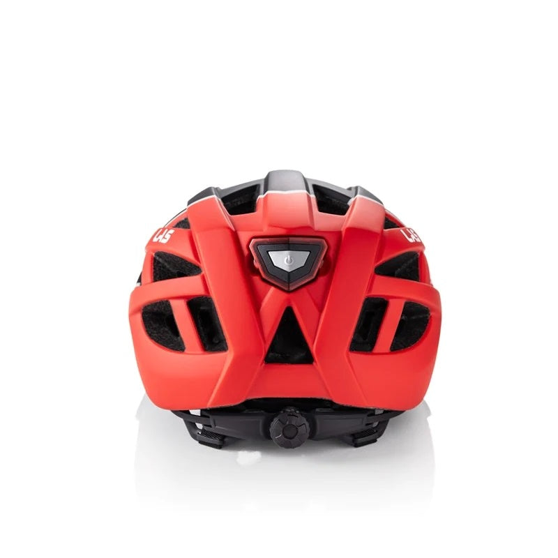 LAS Enigma Cycling Helmet - Matte Black/Red