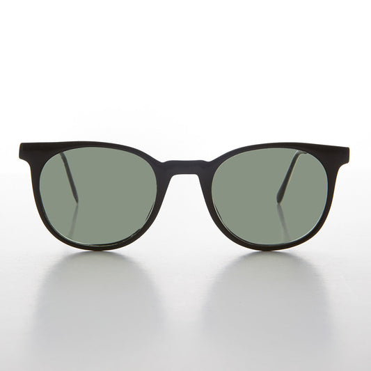 Classic Rounded-Square Vintage Sunglasses - Enzo