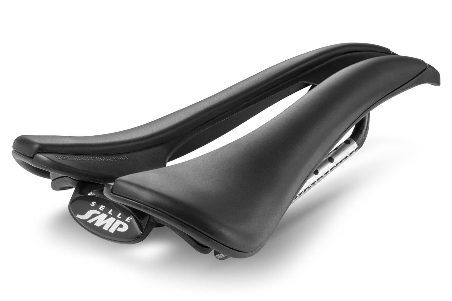 Selle SMP EVO Saddle with Carbon Rails (Black)