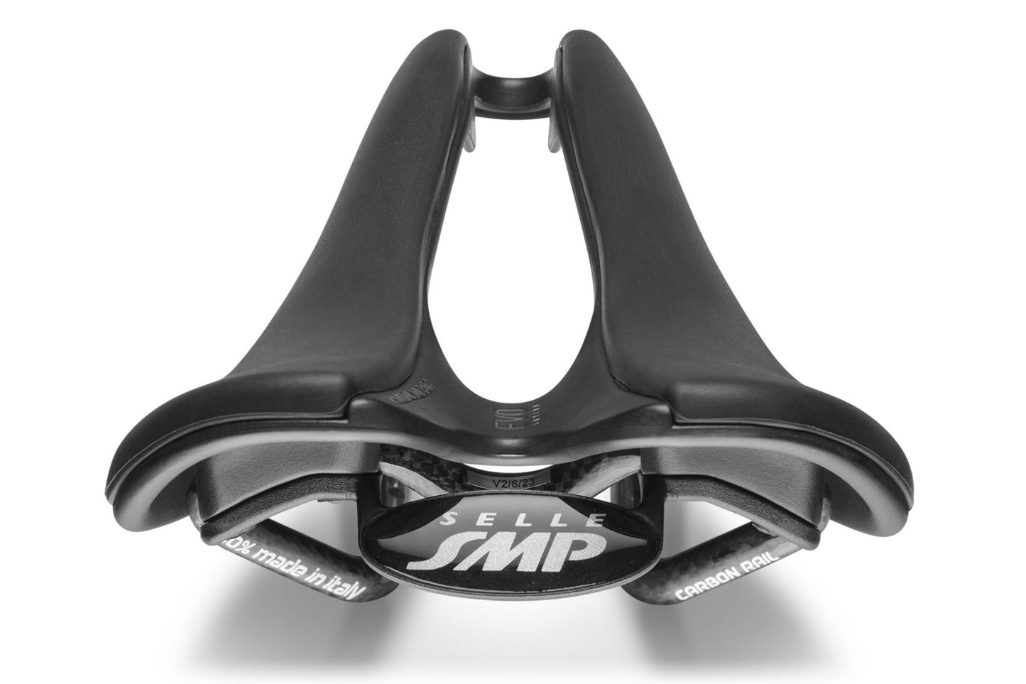 Selle SMP EVO Saddle with Carbon Rails (Black)