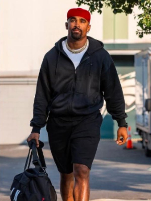 Jalen Hurts Eagles Training Camp Black Hoodie