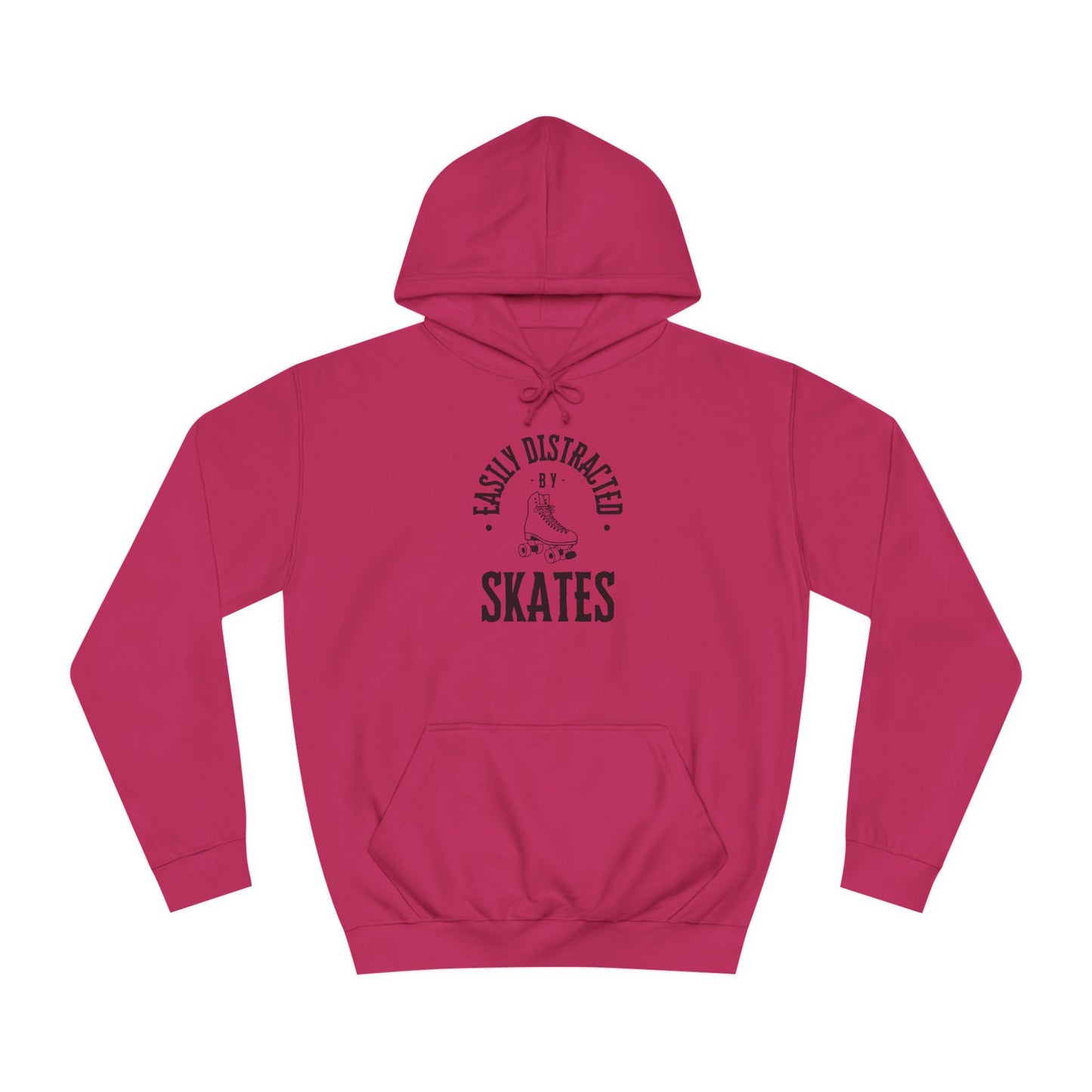 Easily Distracted by Skates Unisex Hoodie