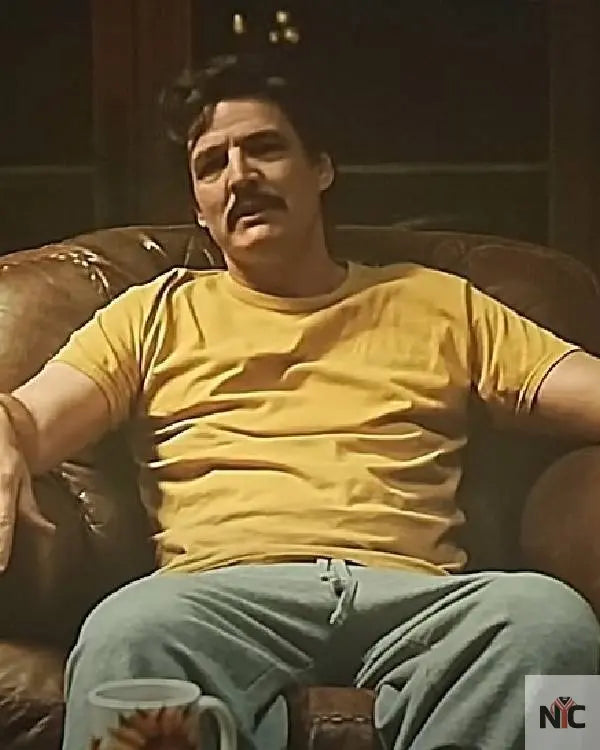 Eddington 2025 Pedro Pascal Yellow T-Shirt