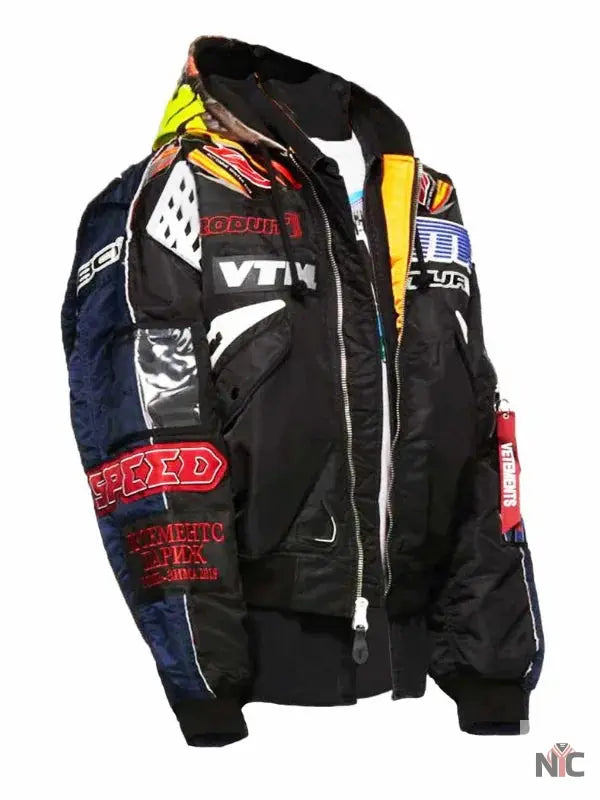 Elite Vetements X Alpha Industries Hooded Racing Jacket