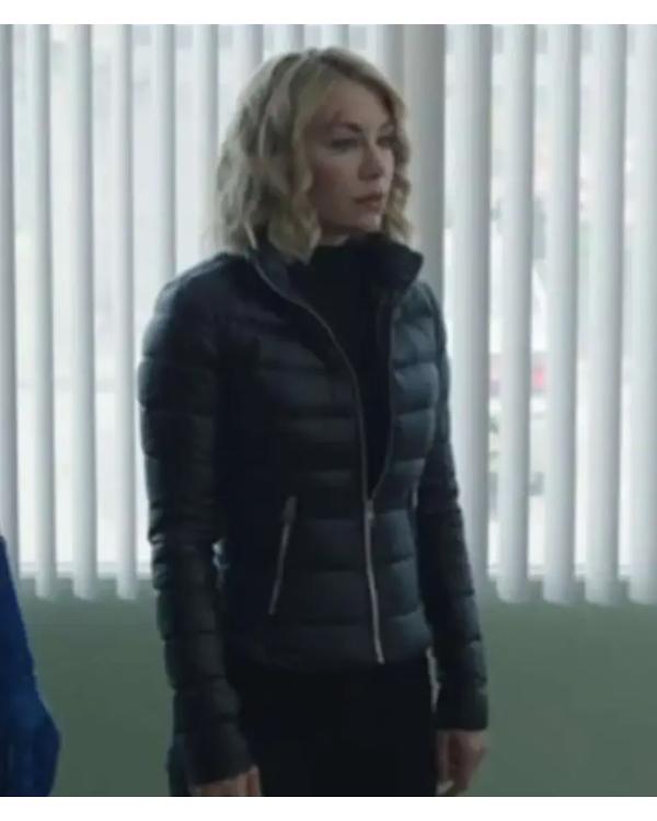 Peacemaker Jennifer Holland Black Puffer Jacket