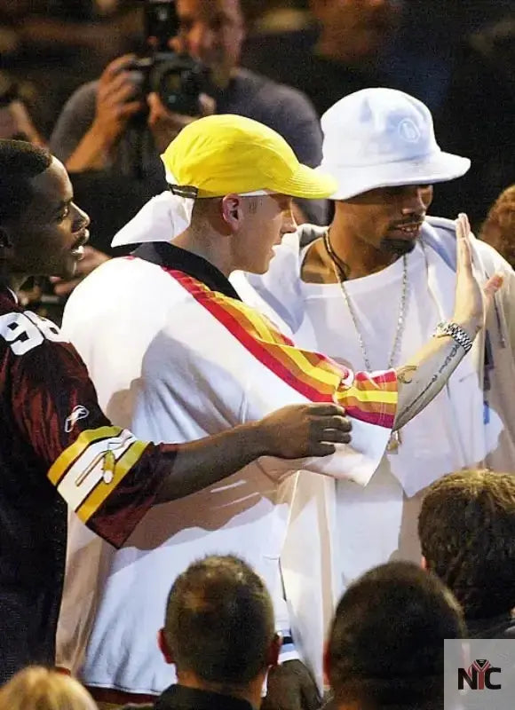 Eminem PnB Nation White Wool Jacket