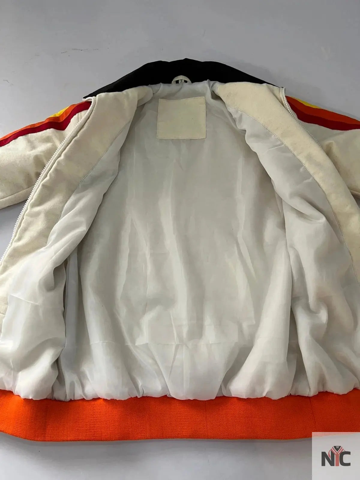 Eminem PnB Nation White Wool Jacket