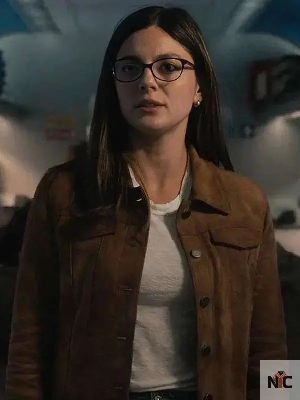 Emma Brunner FUBAR Brown Leather Jacket