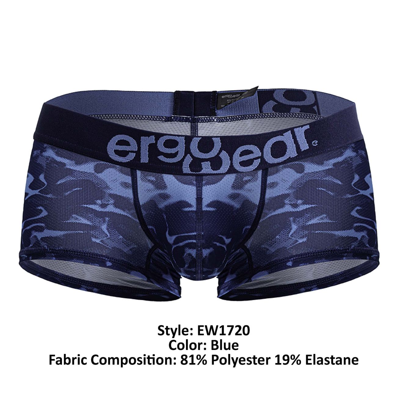 ErgoWear EW1720 MAX SE CAMO Trunks Color Blue