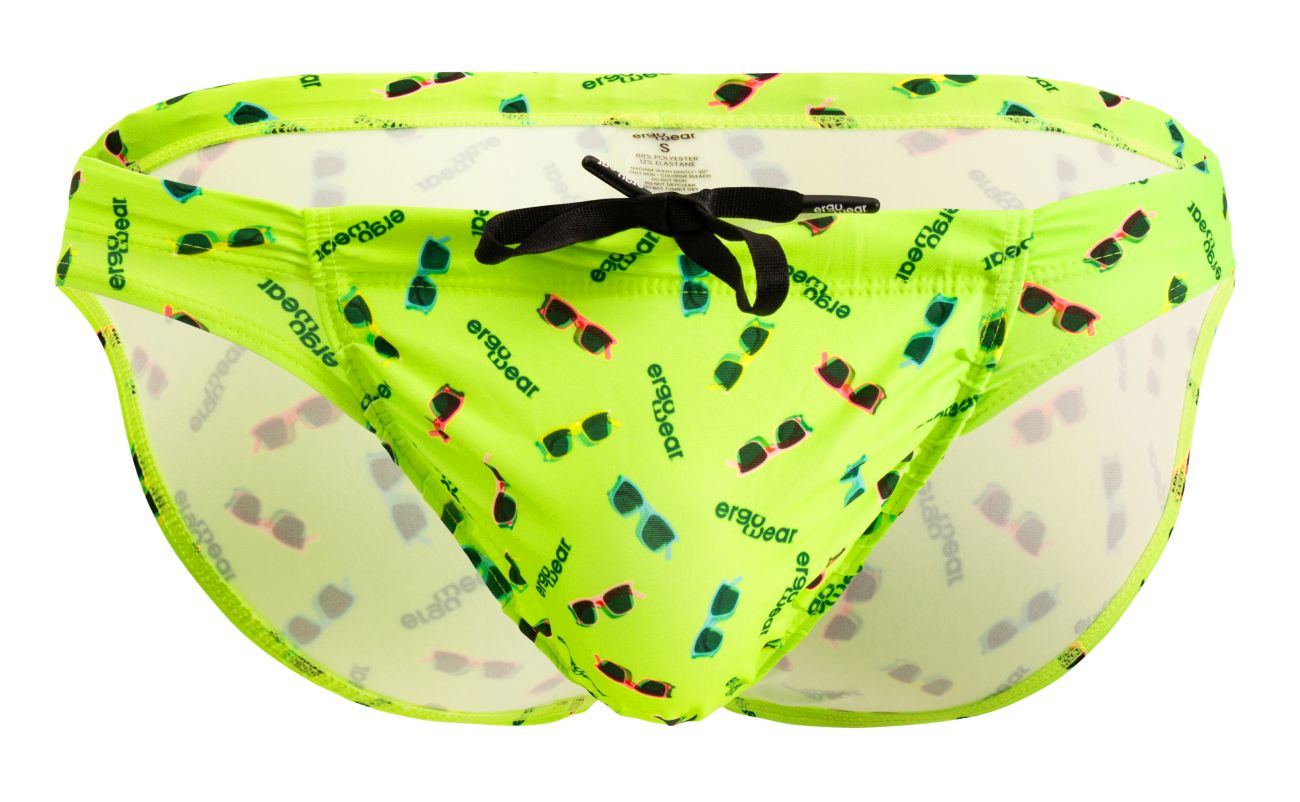 ErgoWear EW1762 FEEL SW Swim Briefs Color Bright Yellow