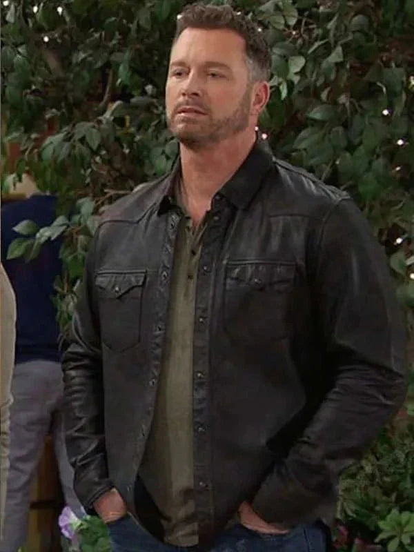 Eric Martsolf Days of Our Lives Leather Jacket