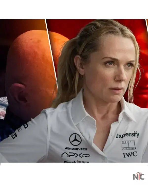 F1 The Movie Kerry Condon White Polo Shirt