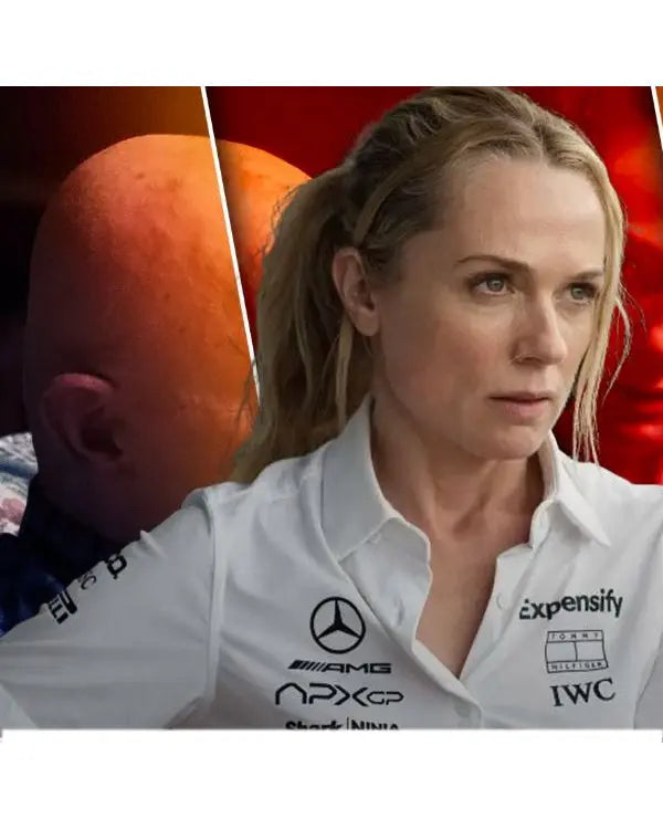 F1 The Movie Kerry Condon White Polo Shirt