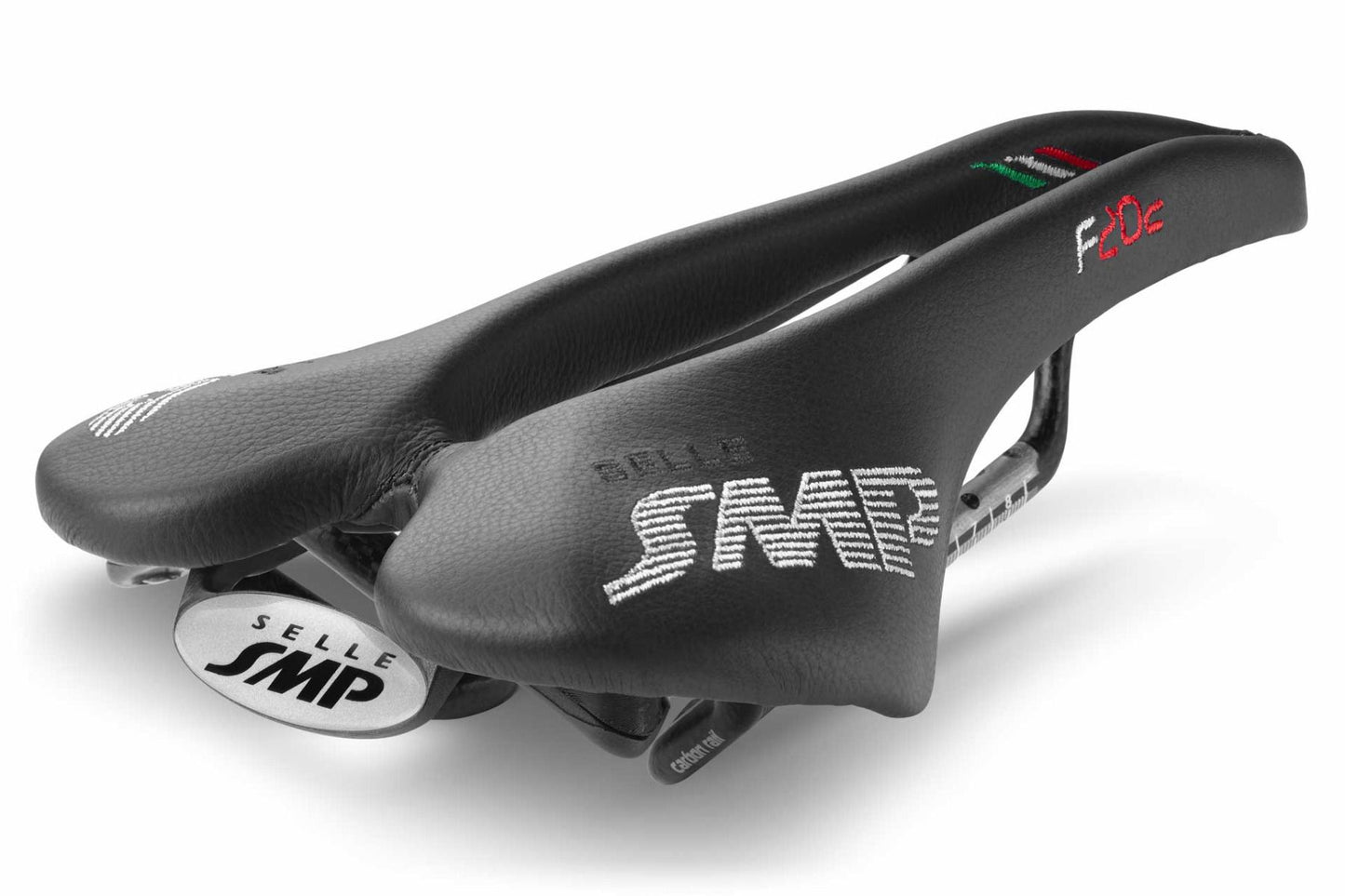 Selle SMP F20C Bicycle Saddle with Carbon Rail (Black)