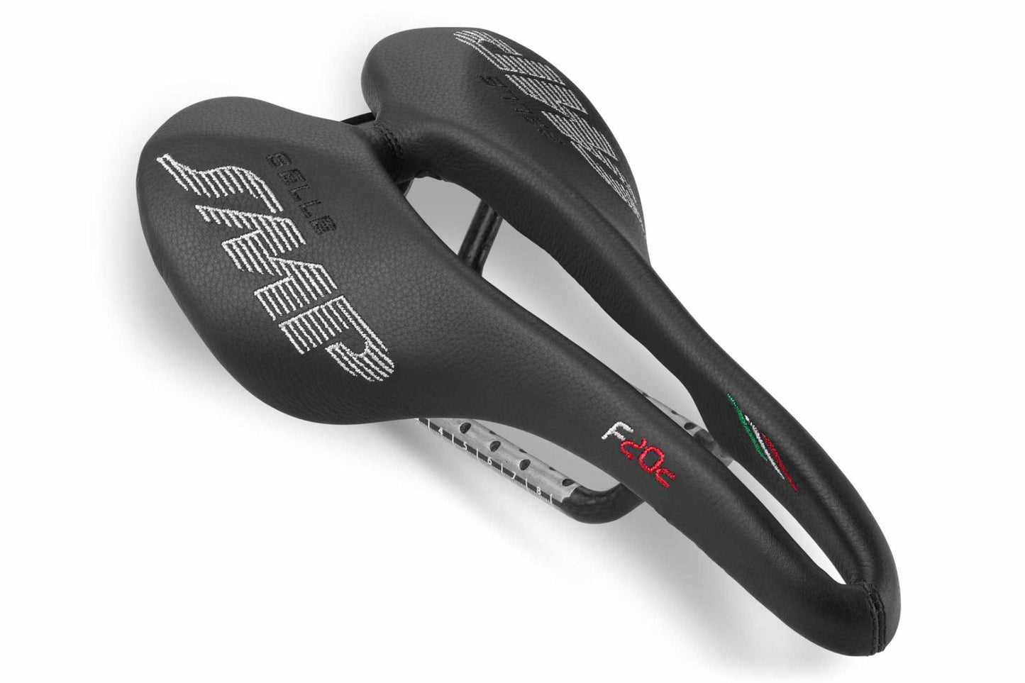 Selle SMP F20C Bicycle Saddle with Carbon Rail (Black)