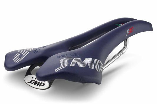 Selle SMP F30 Saddle with Steel Rails (Navy Blue)