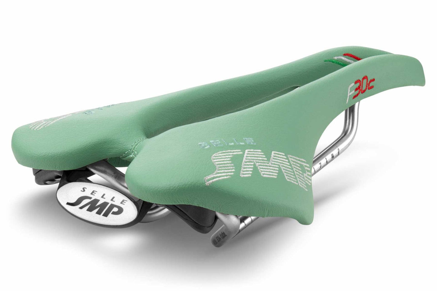 Selle SMP F30C Saddle with Carbon Rails (Celeste)