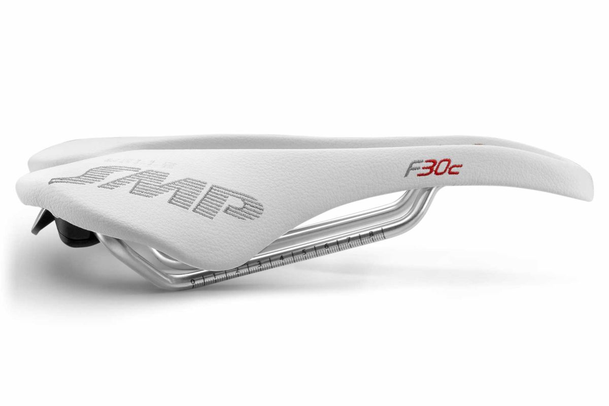 Selle SMP F30C Saddle with Steel Rails (White)