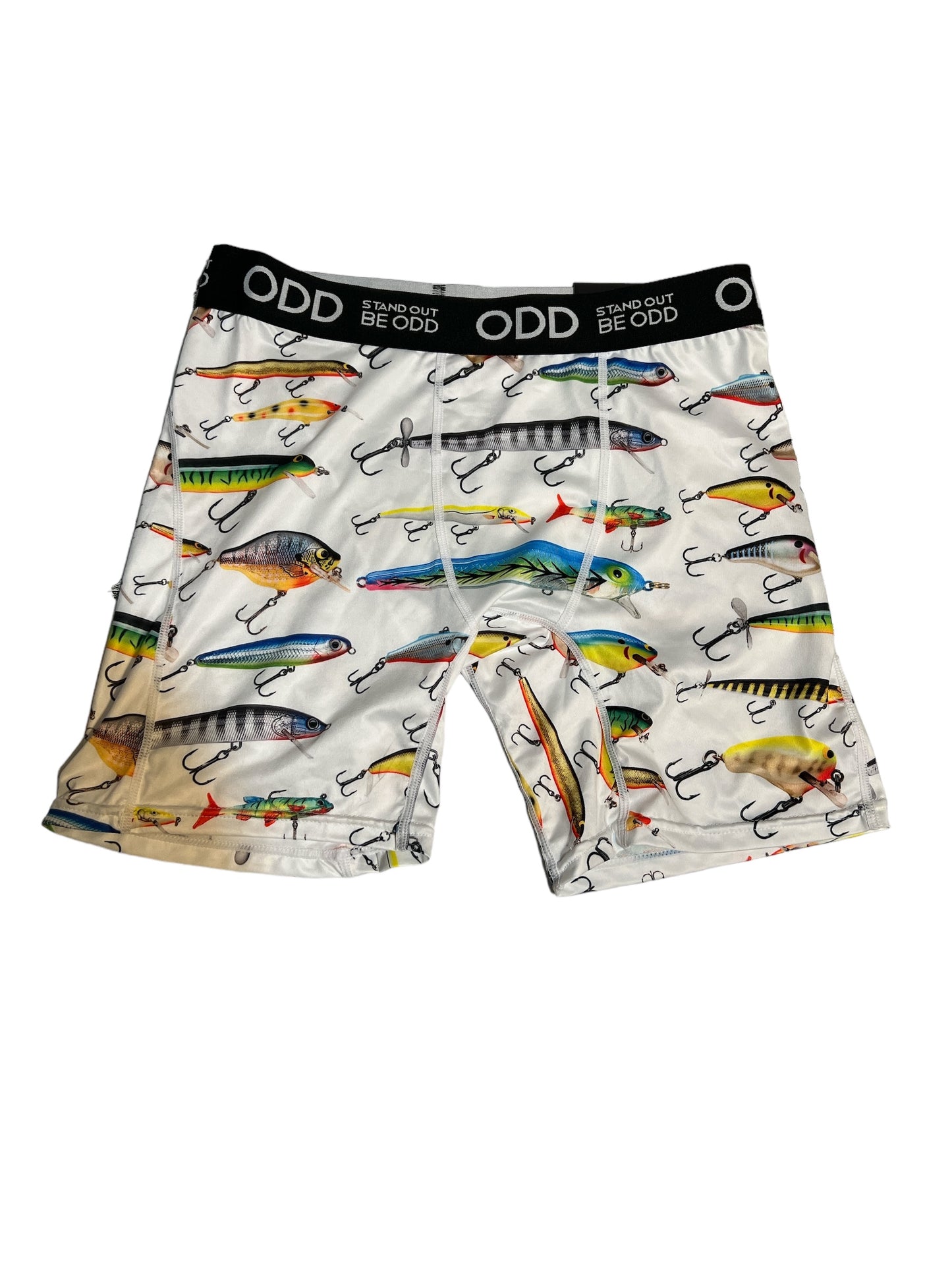 ODD - STAND OUT BE ODD - Fishing Lures Boxers Briefs (Medium)