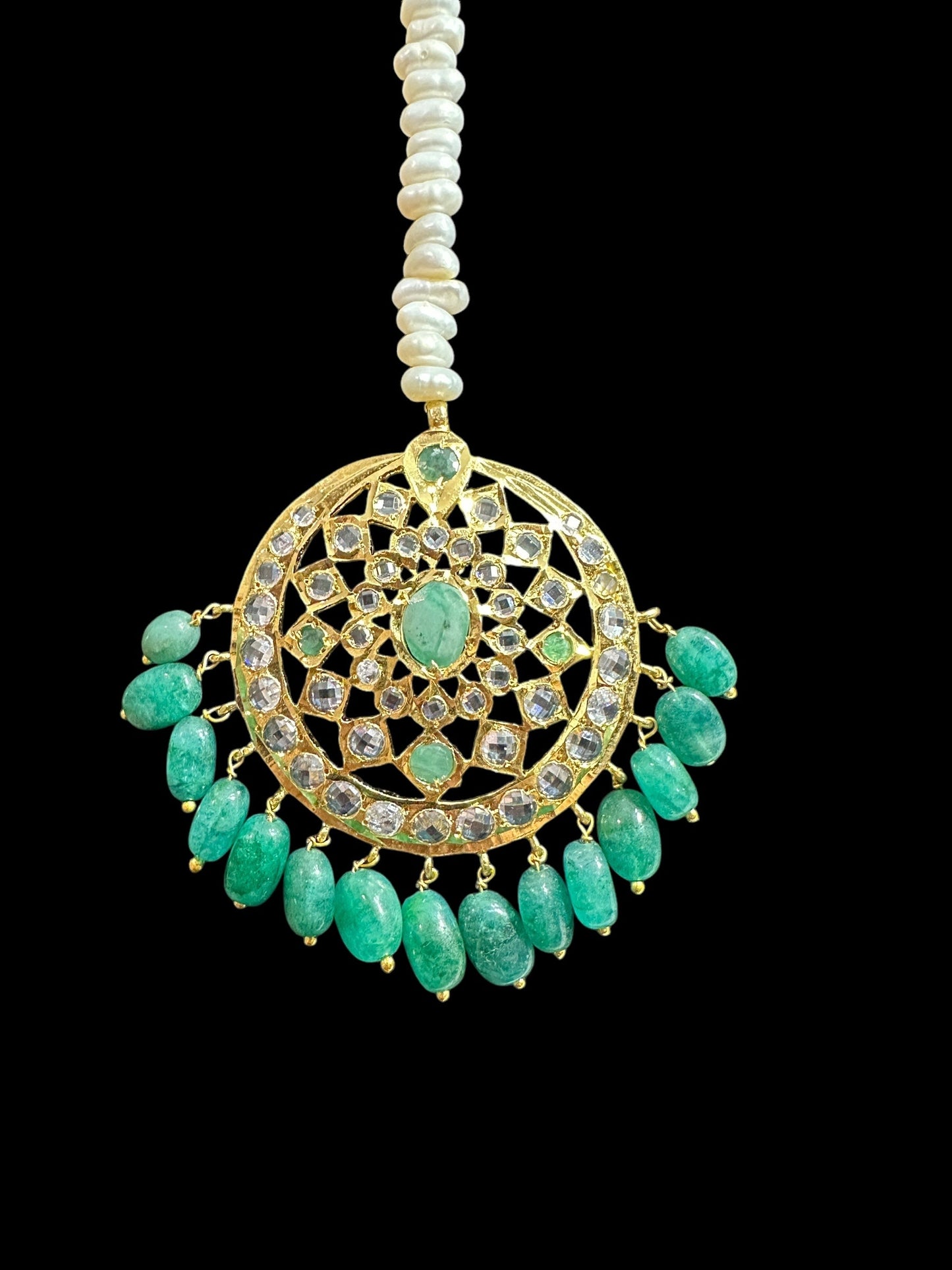 DJTK10 Zeba tika in emeralds ( READY TO SHIP  )