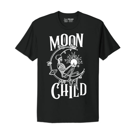 Moon child Unisex T-shirt- Infused With Labradorite Crystals
