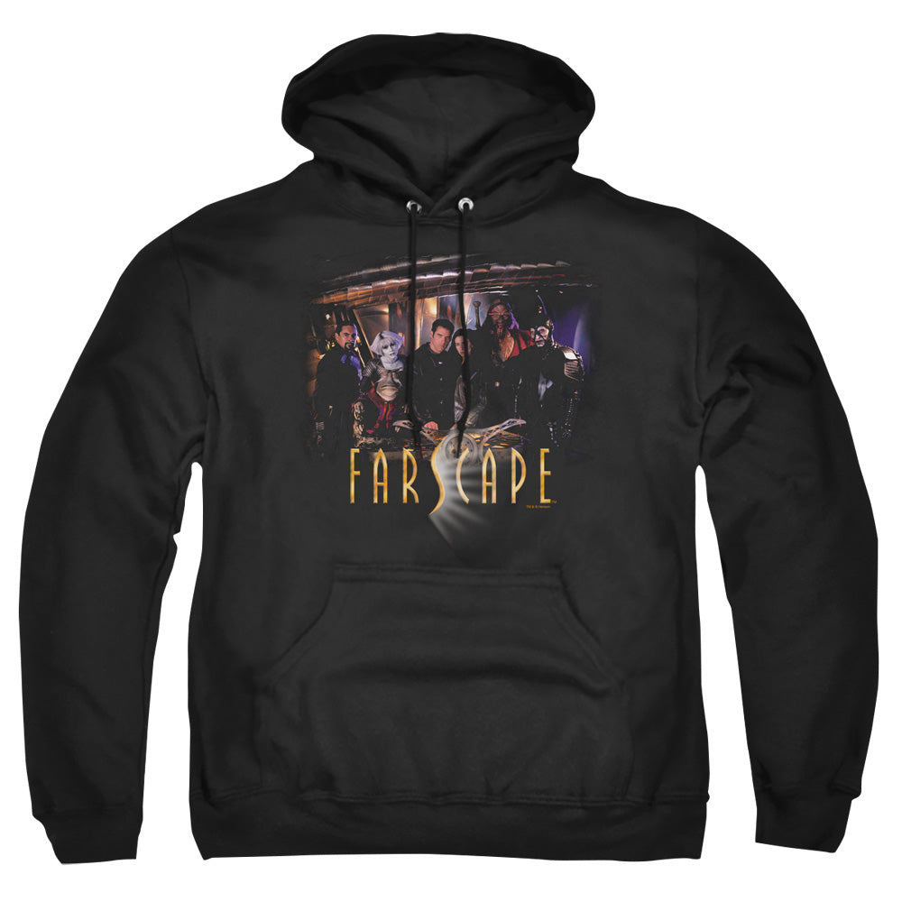 Farscape Cast Mens Hoodie Black Officially Licensed
