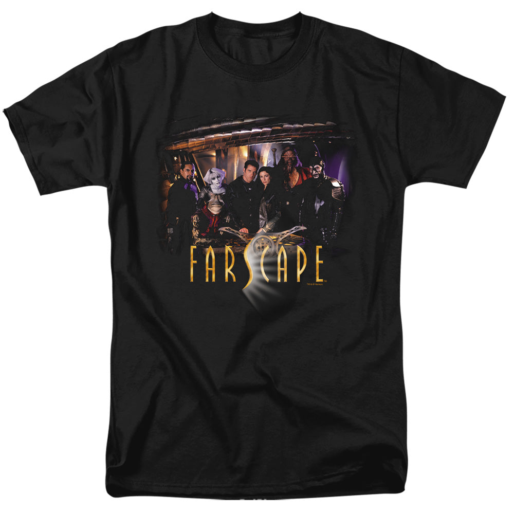 Farscape Cast Mens T Shirt Black Officially Licensed