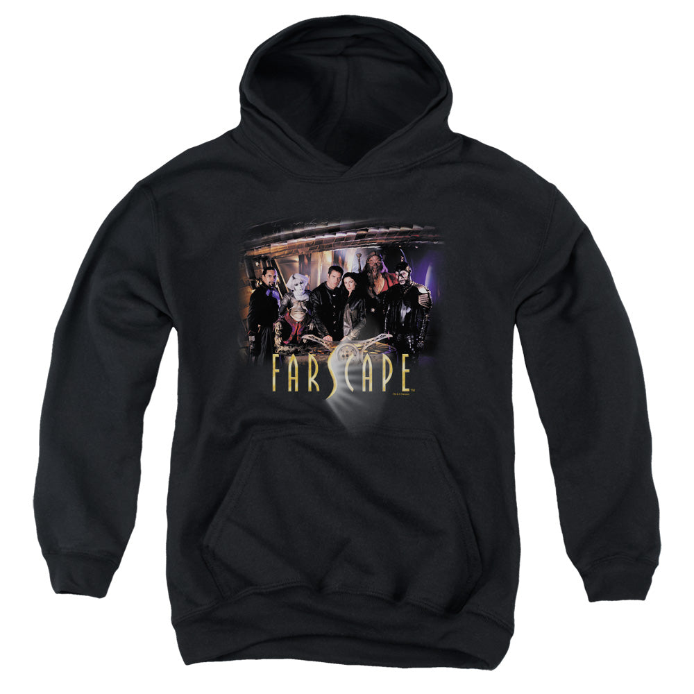 Farscape Cast Kids Youth Hoodie Black Officially Licensed