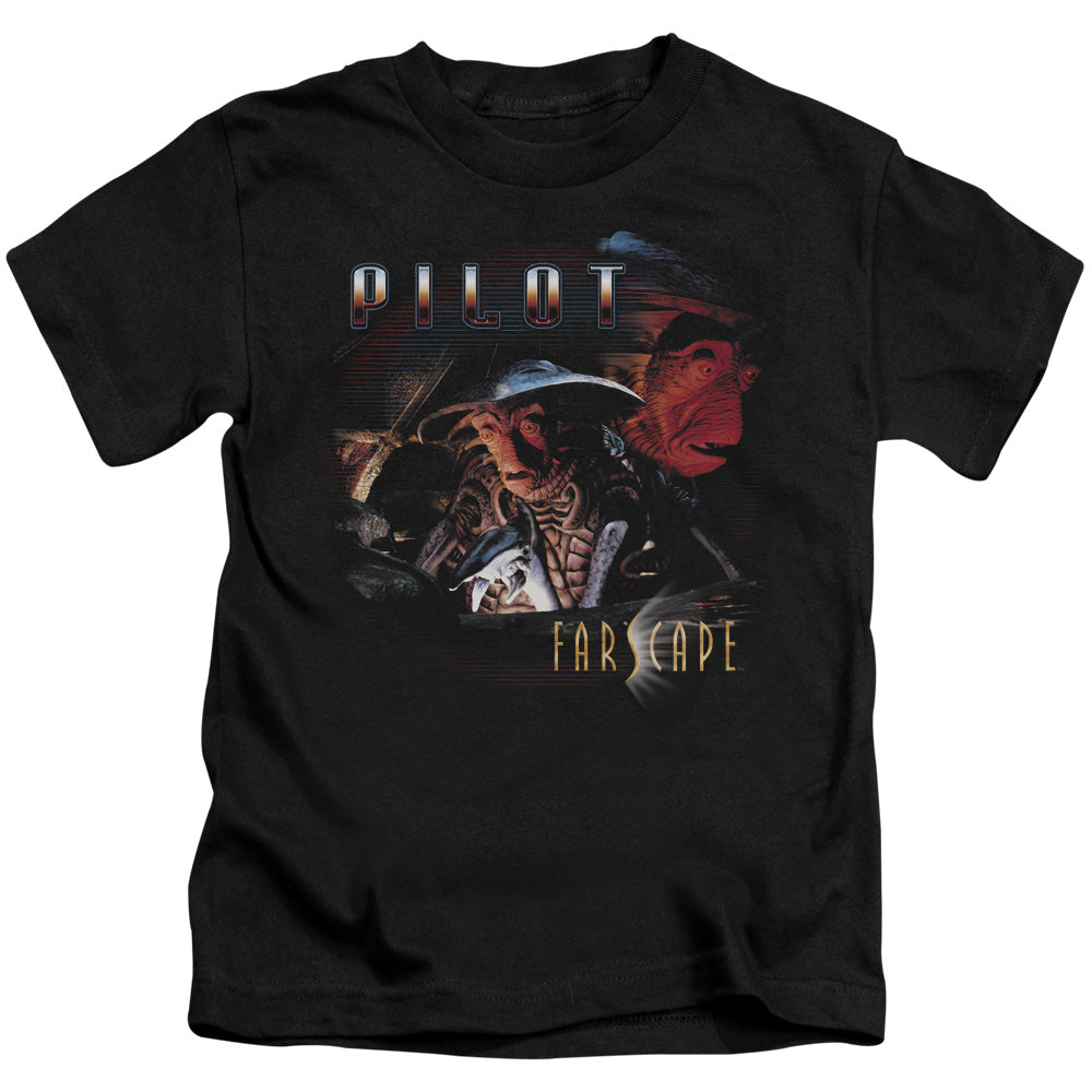 Farscape Pilot Juvenile Kids Youth T Shirt Black Officially Licensed