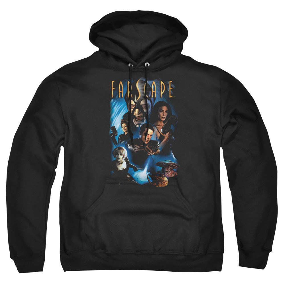 Farscape Comic Cover Mens Hoodie Black