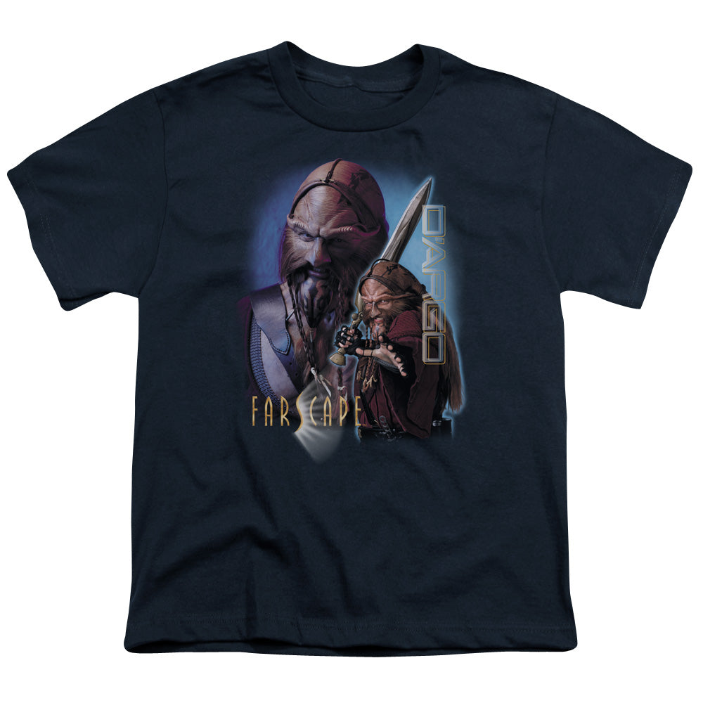 Farscape Dargo Kids Youth T Shirt Navy