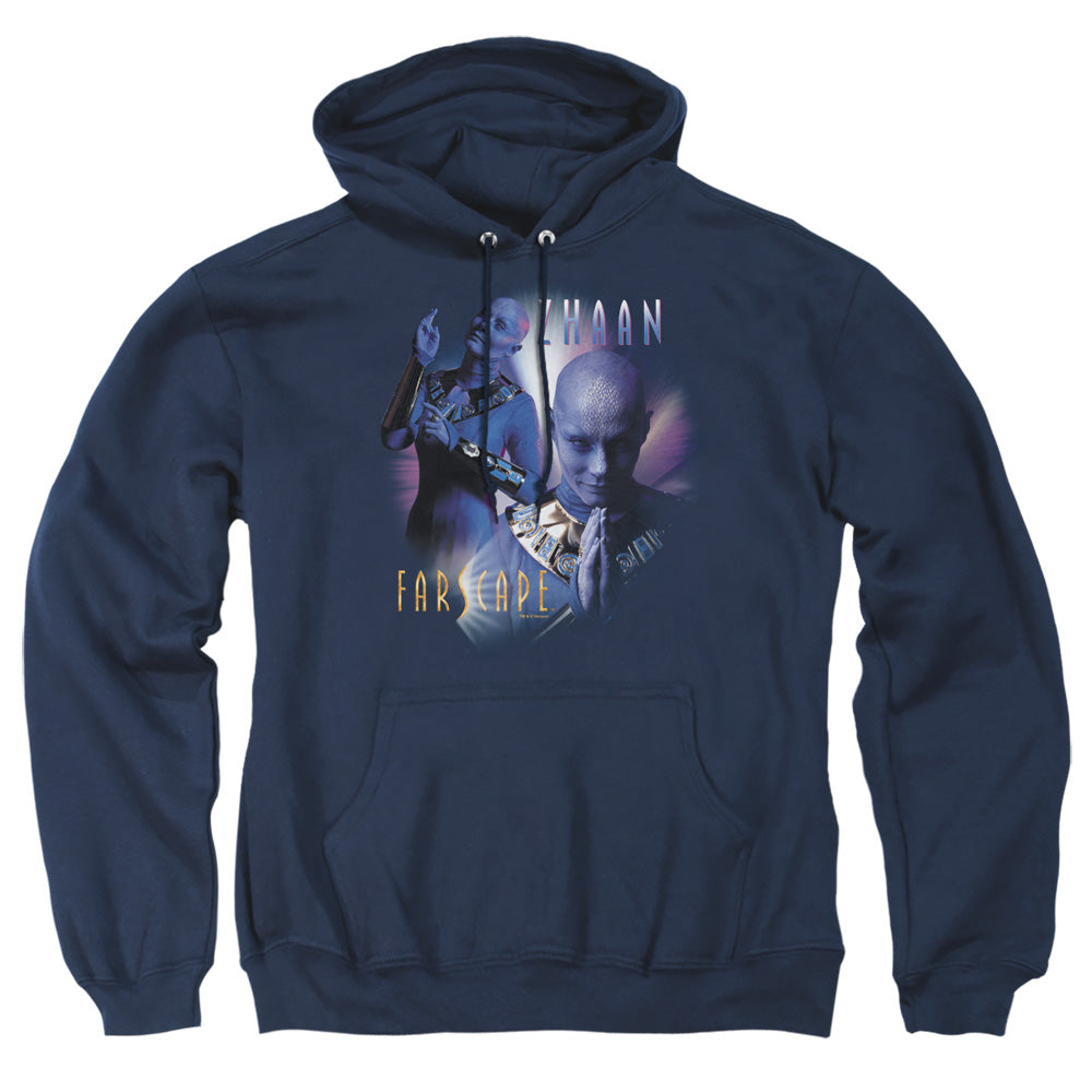 Farscape Zhaan Mens Hoodie Navy