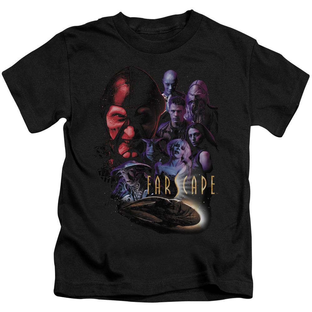 Farscape Criminally Epic Juvenile Kids Youth T Shirt Black