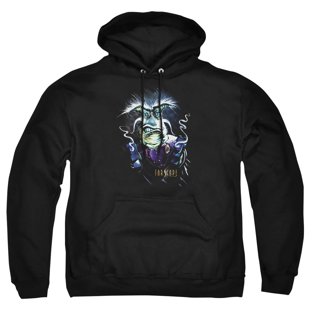 Farscape Rygel Smoking Guns Mens Hoodie Black Officially Licensed