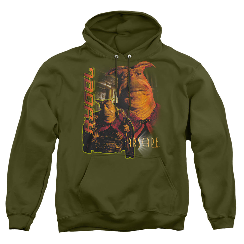Farscape Rygel Mens Hoodie Military Green
