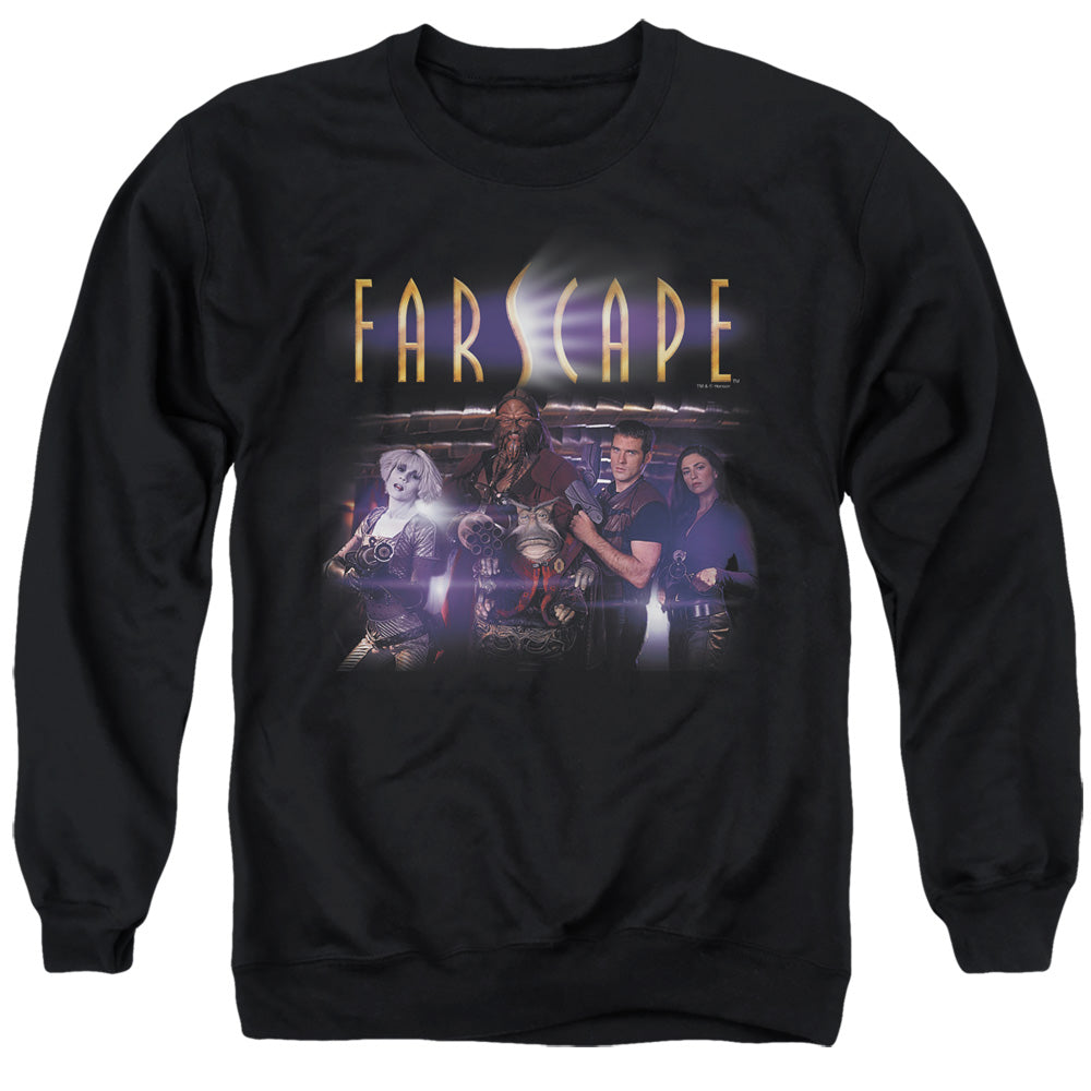 Farscape Flarescape Mens Crewneck Sweatshirt Black