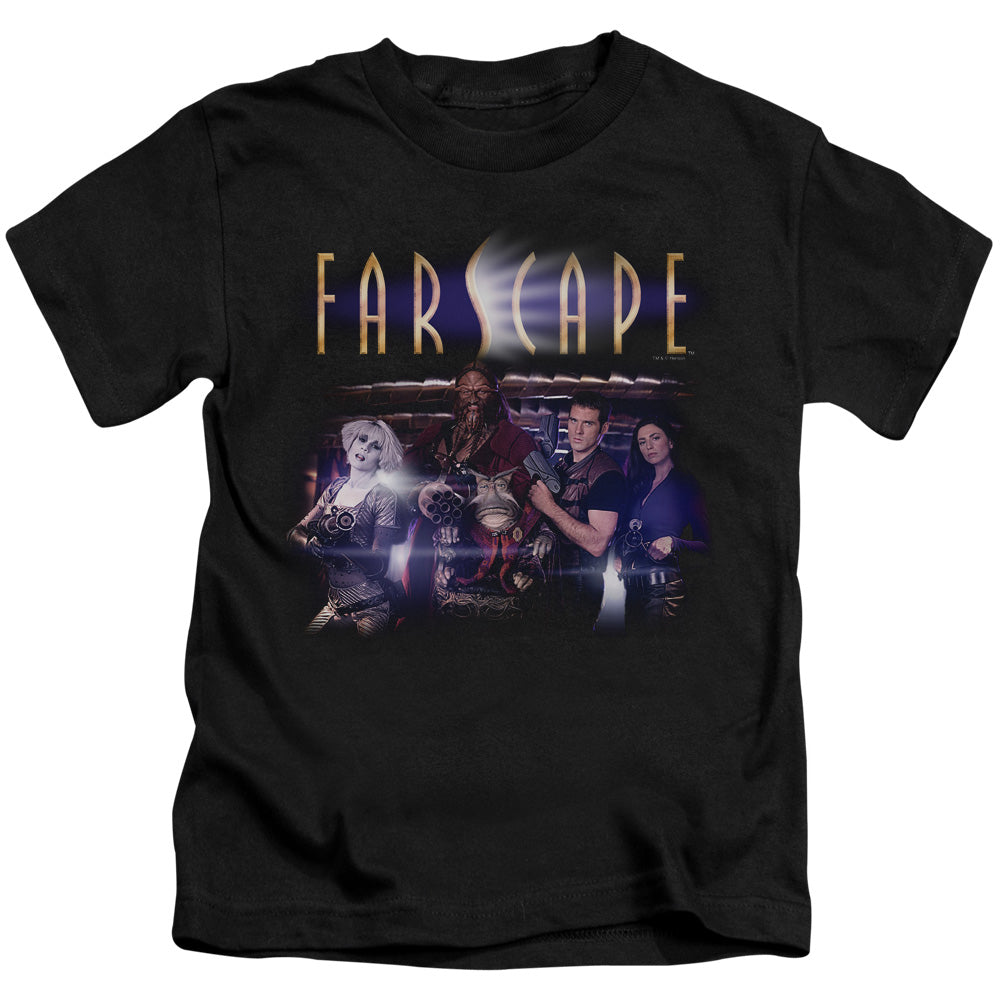 Farscape Flarescape Juvenile Kids Youth T Shirt Black