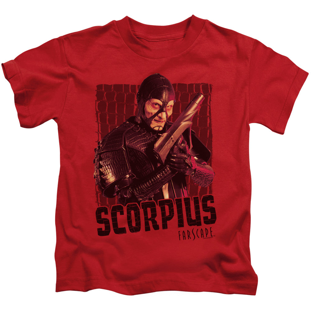 Farscape Scorpius Juvenile Kids Youth T Shirt Red