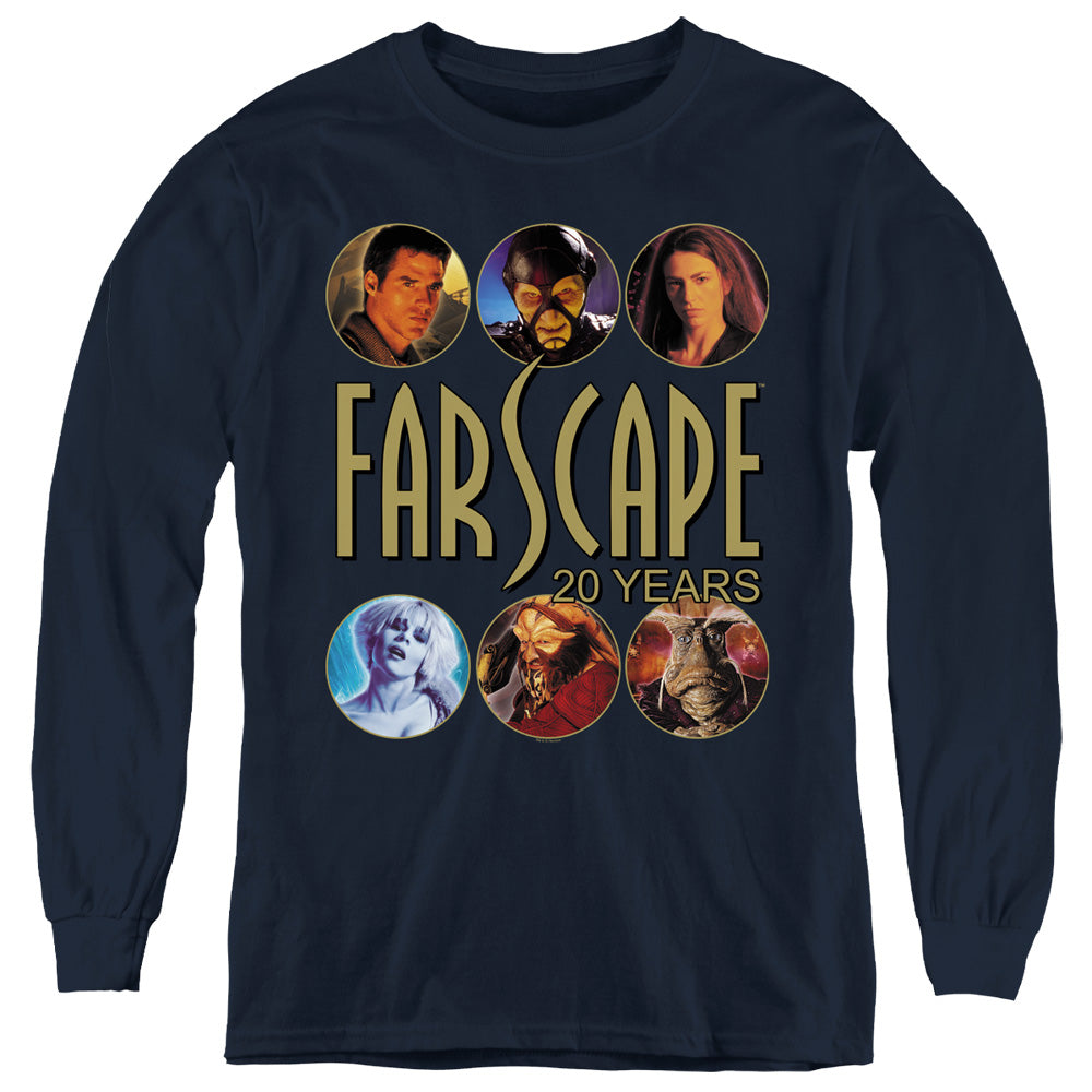 Farscape 20 Years Youth Long Sleeve Navy