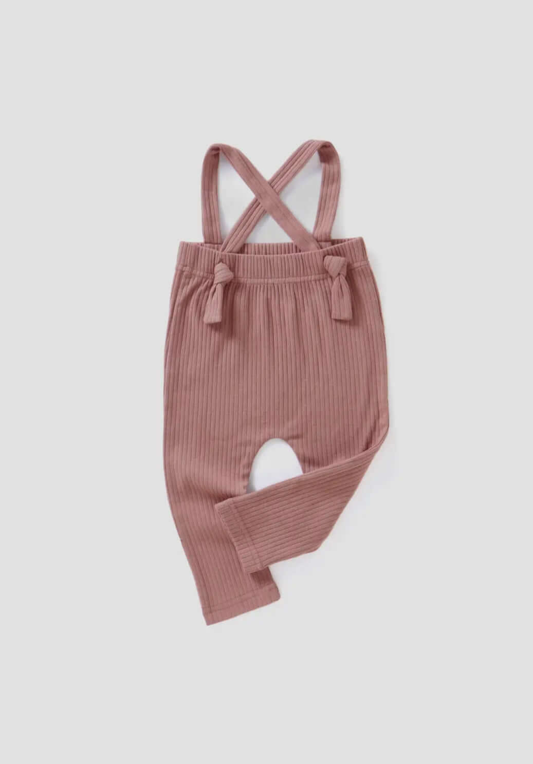 Cutesy Organic Ribbed Suspenders