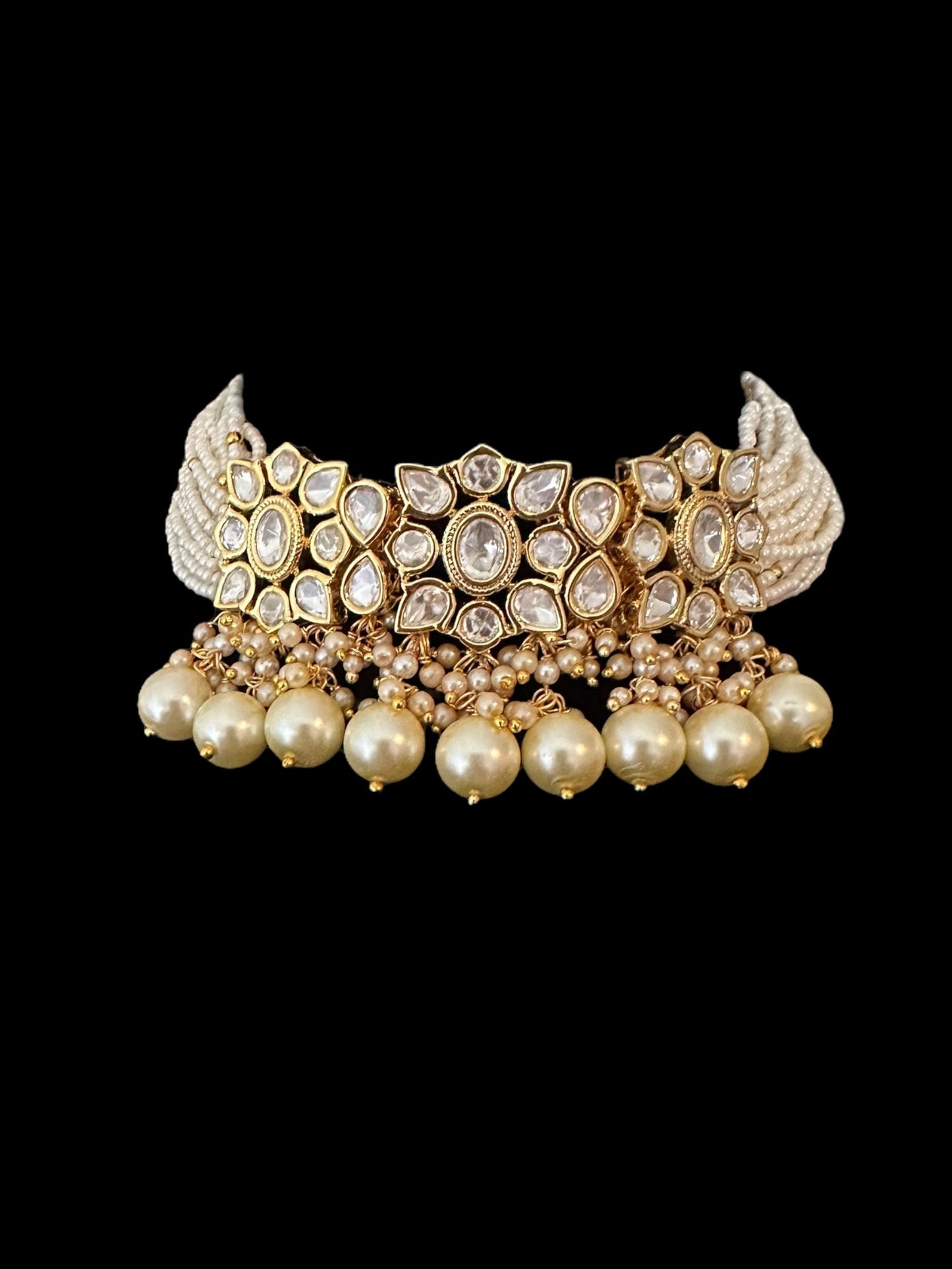 Meera polki choker set ( READY TO SHIP )