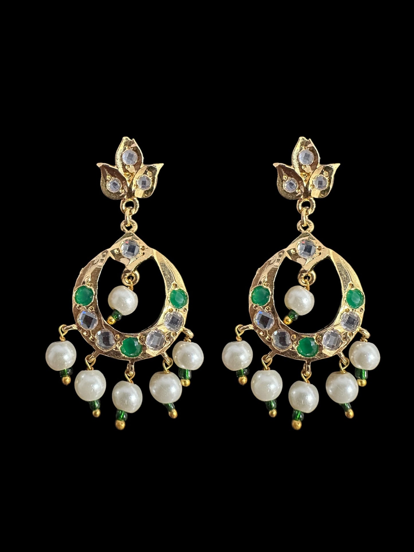 PS494 Nida pendant set - Green ( READY TO SHIP )