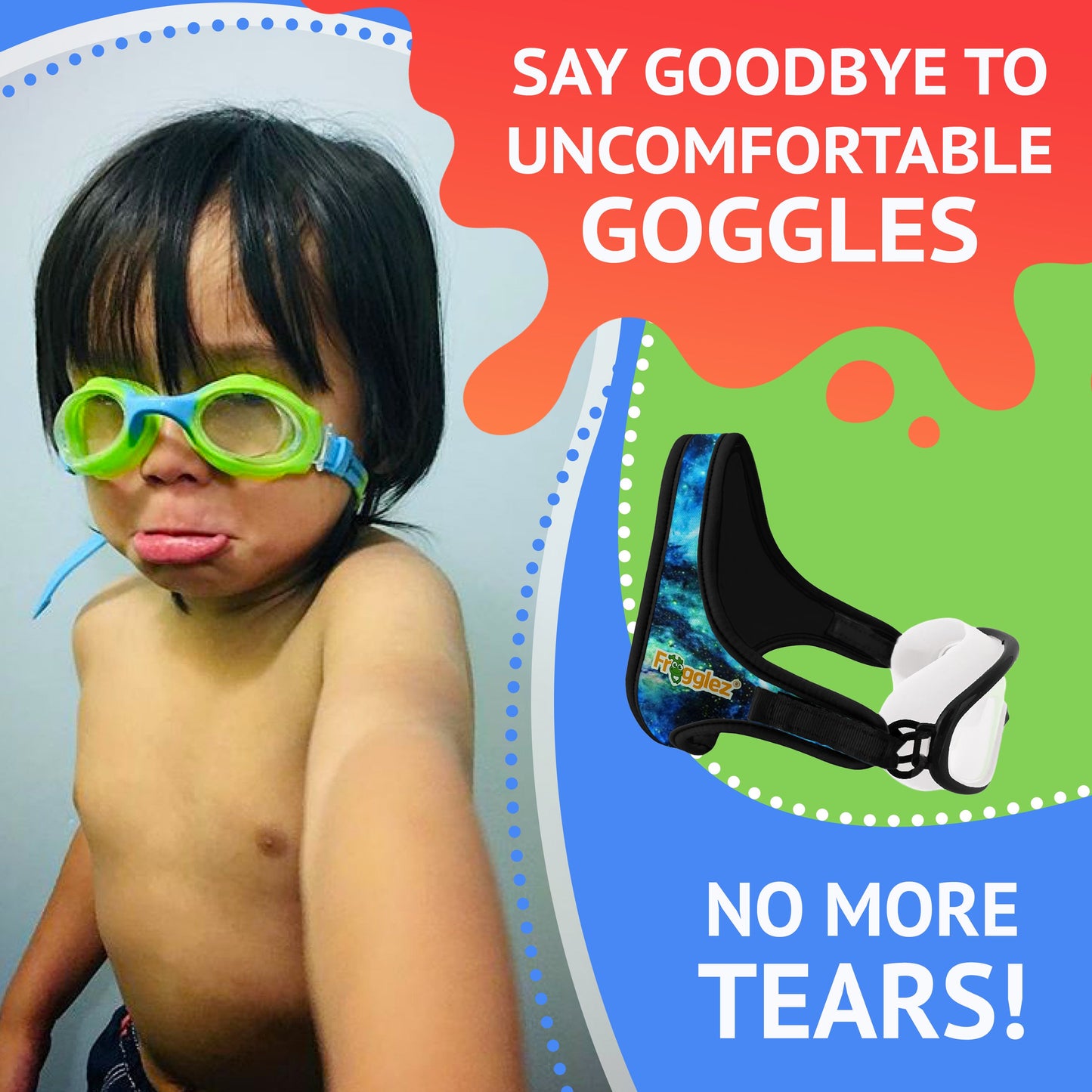 Blue Galaxiez Navigatorz Half Mask Ages 4-10