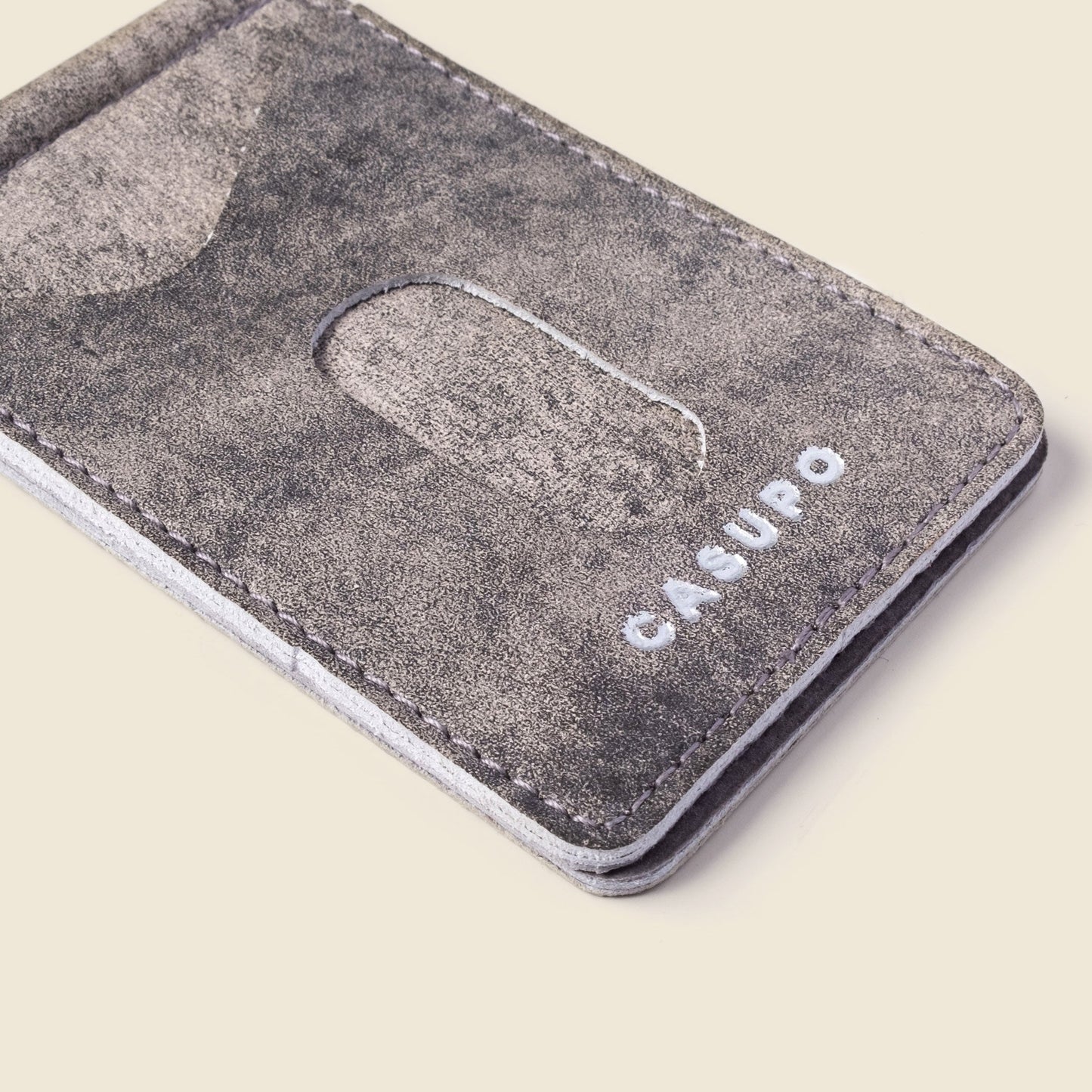 Money Clip Wallet - Stormy Grey