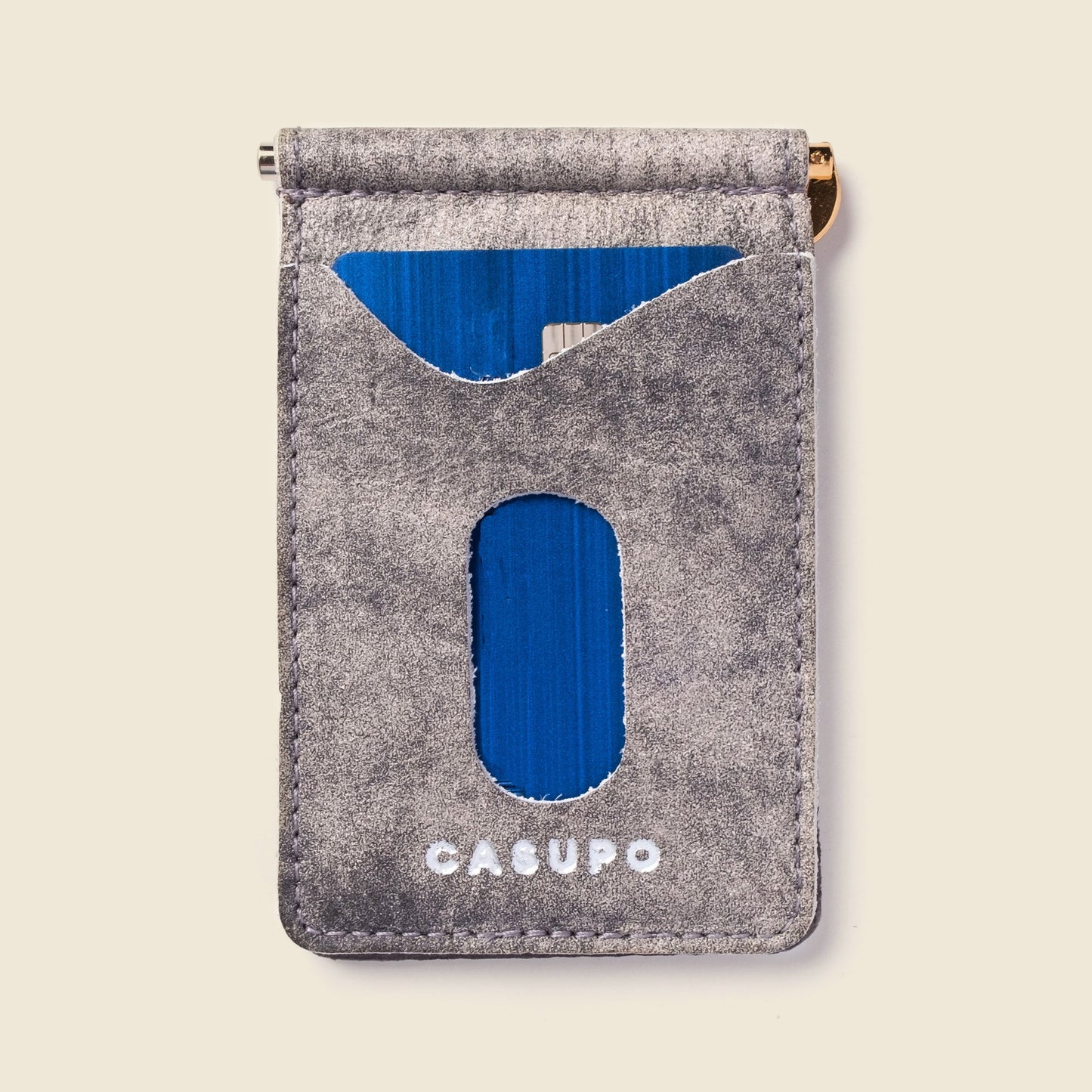 Money Clip Wallet - Stormy Grey