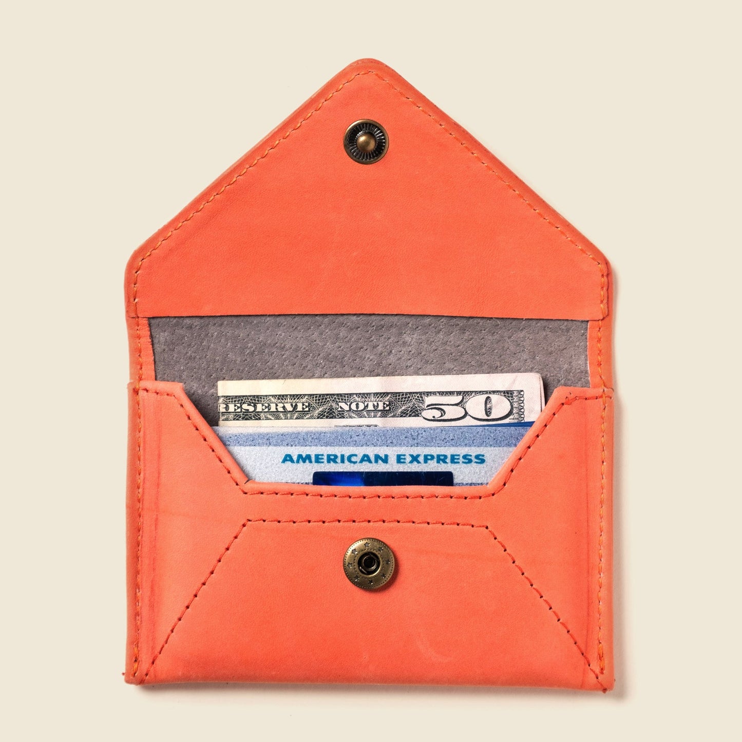 Mini Envelope Wallet With RFID protection - Pink