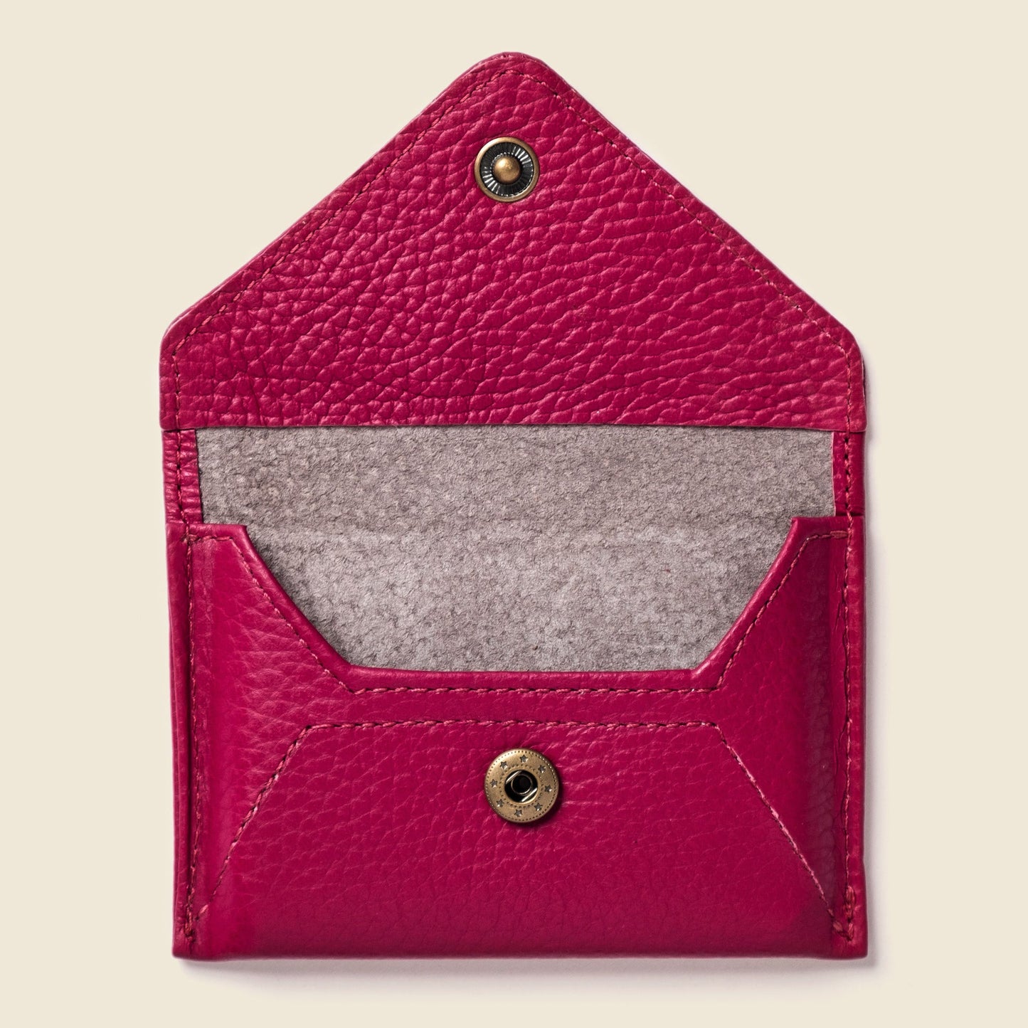 Mini Envelope Wallet With RFID protection - Berry