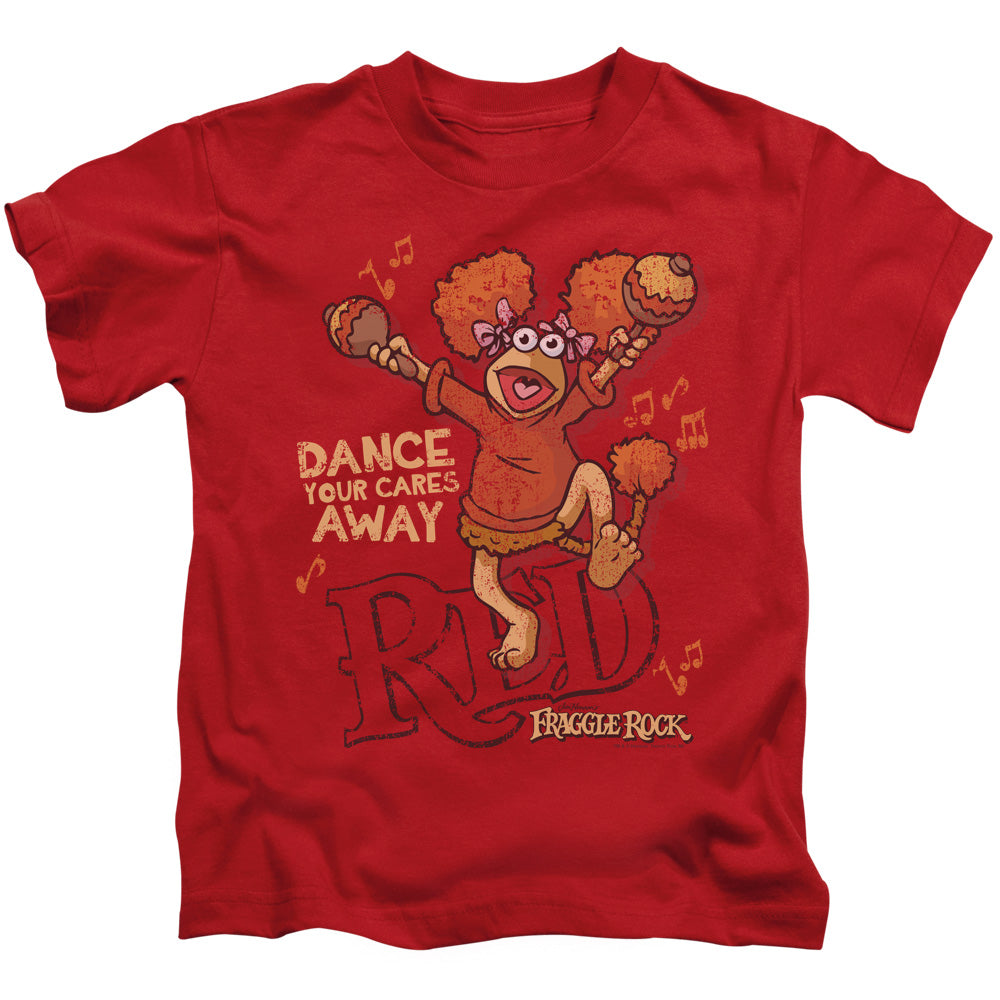 Fraggle Rock Dance Juvenile Kids Youth T Shirt Red